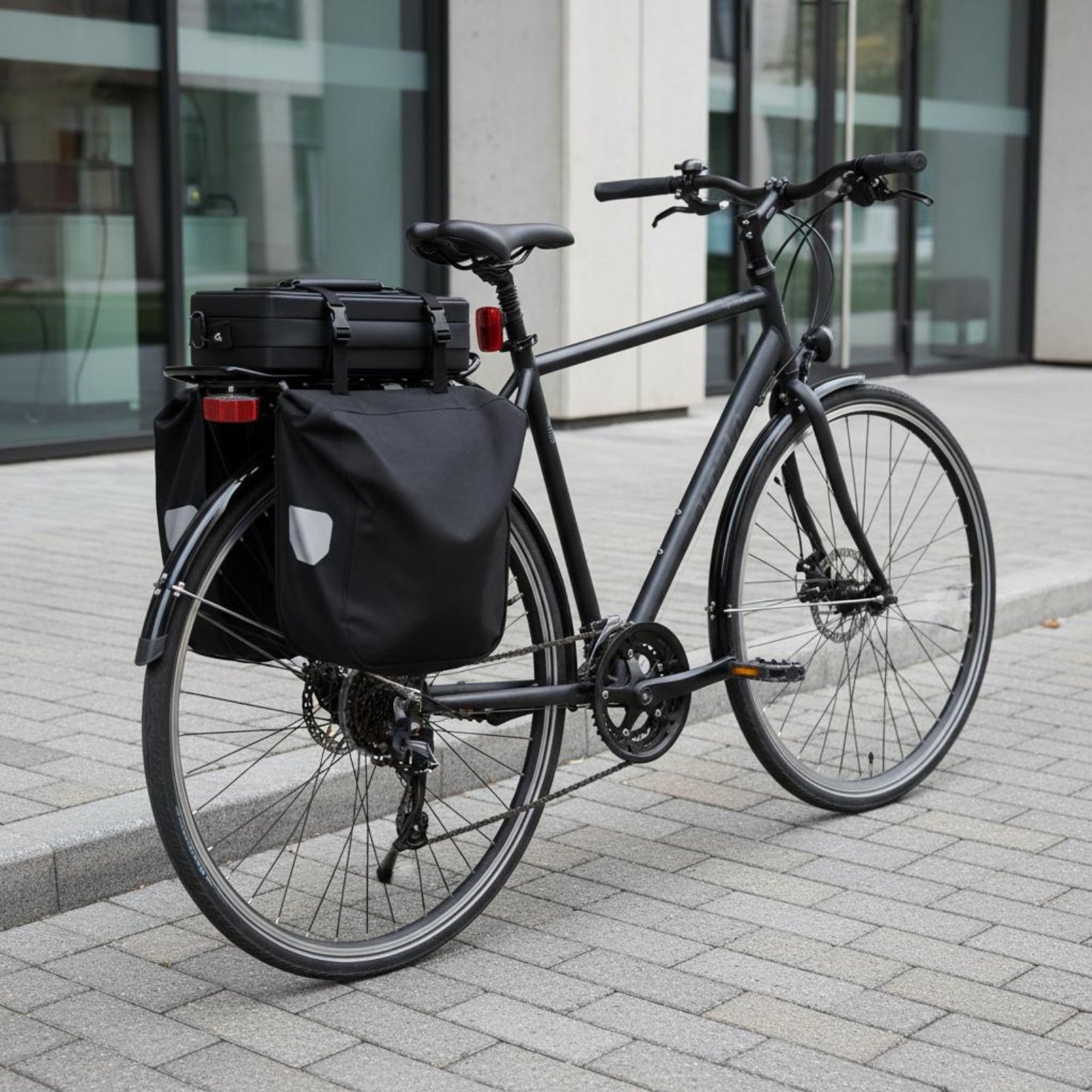 Cycling Commuter - Portabicicletas Trasero Resistente, Portaequipajes para Bicicleta,