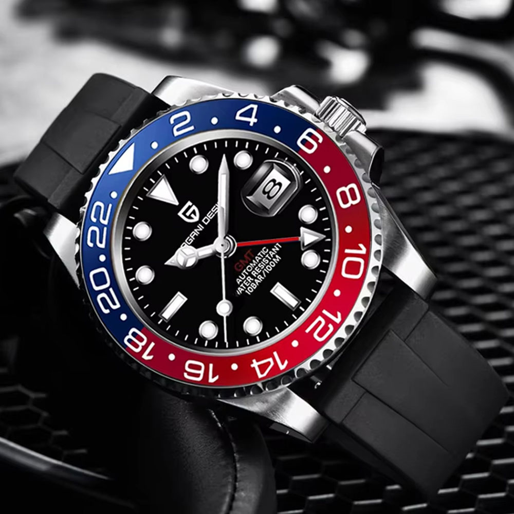 Cycling Zones - Reloj PAGANI DESIGN GMT de 40mm