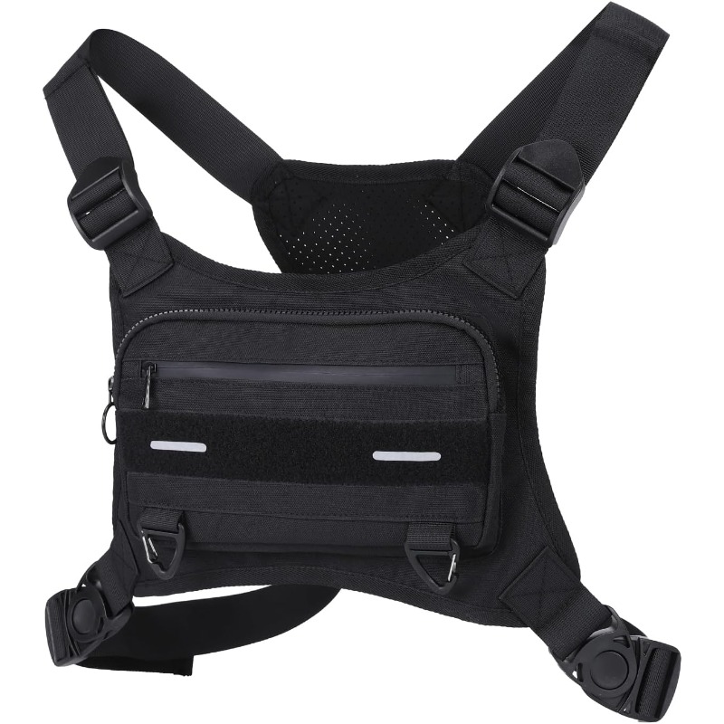 Cycling Journey - Bolsa de chaleco, chaleco táctico multifuncional,