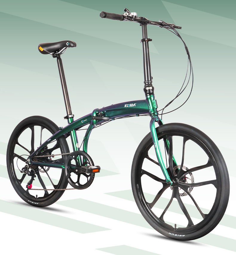 Commuting With Bike - Bicicleta Urbana Plegable Ultraligera de 24