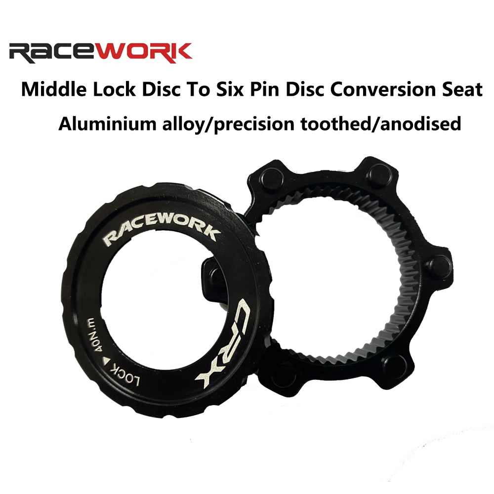 Cycling Zones - Adaptador RACEWORK Centerlock a 6 orificios