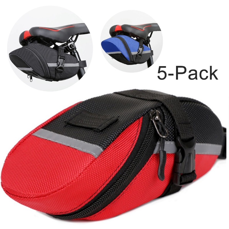 Saddle Bag Under Seat - Paquete de 5 bolsas para asiento