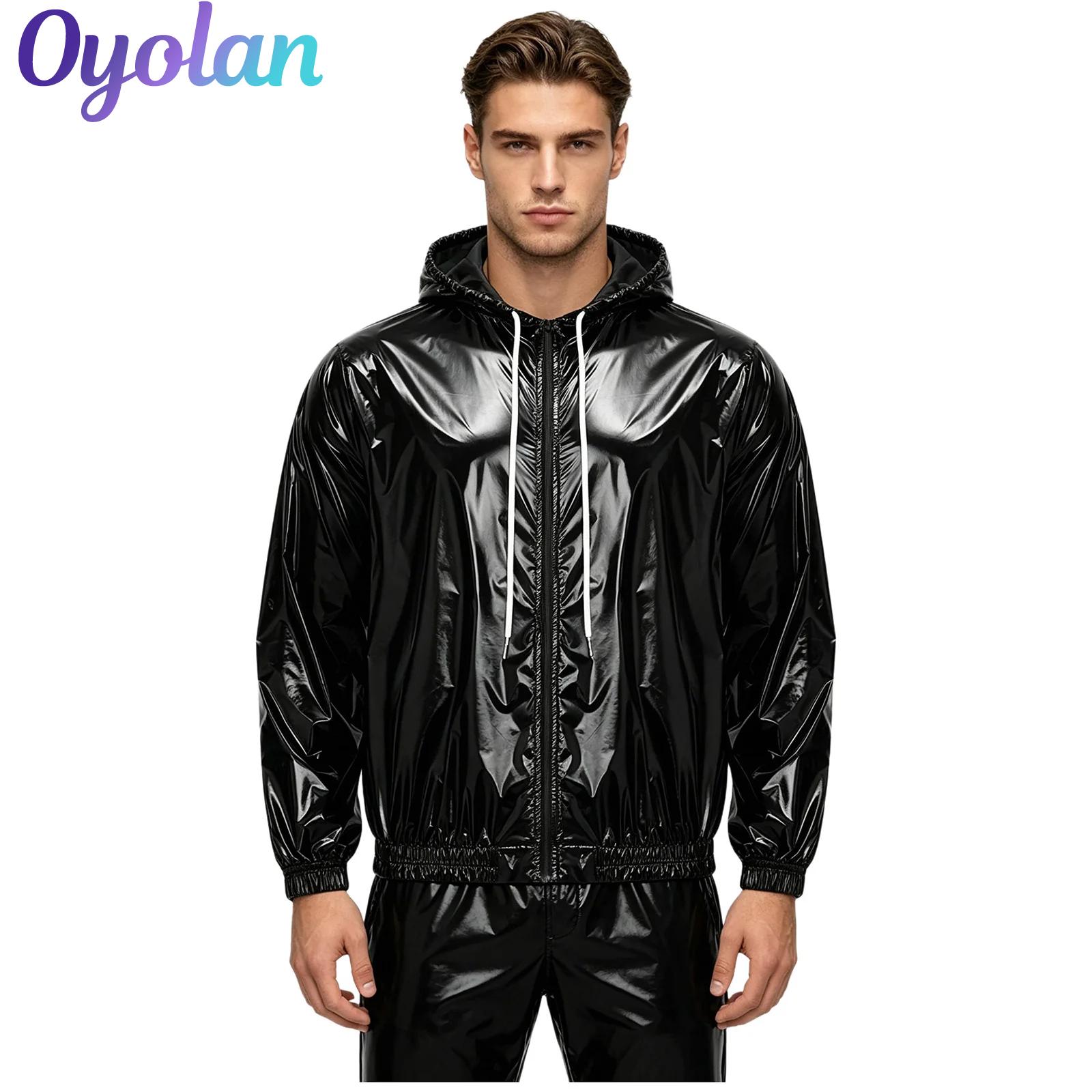 Cycling Rain Jacket Commute - Chaqueta Impermeable con Capucha para Hombre,