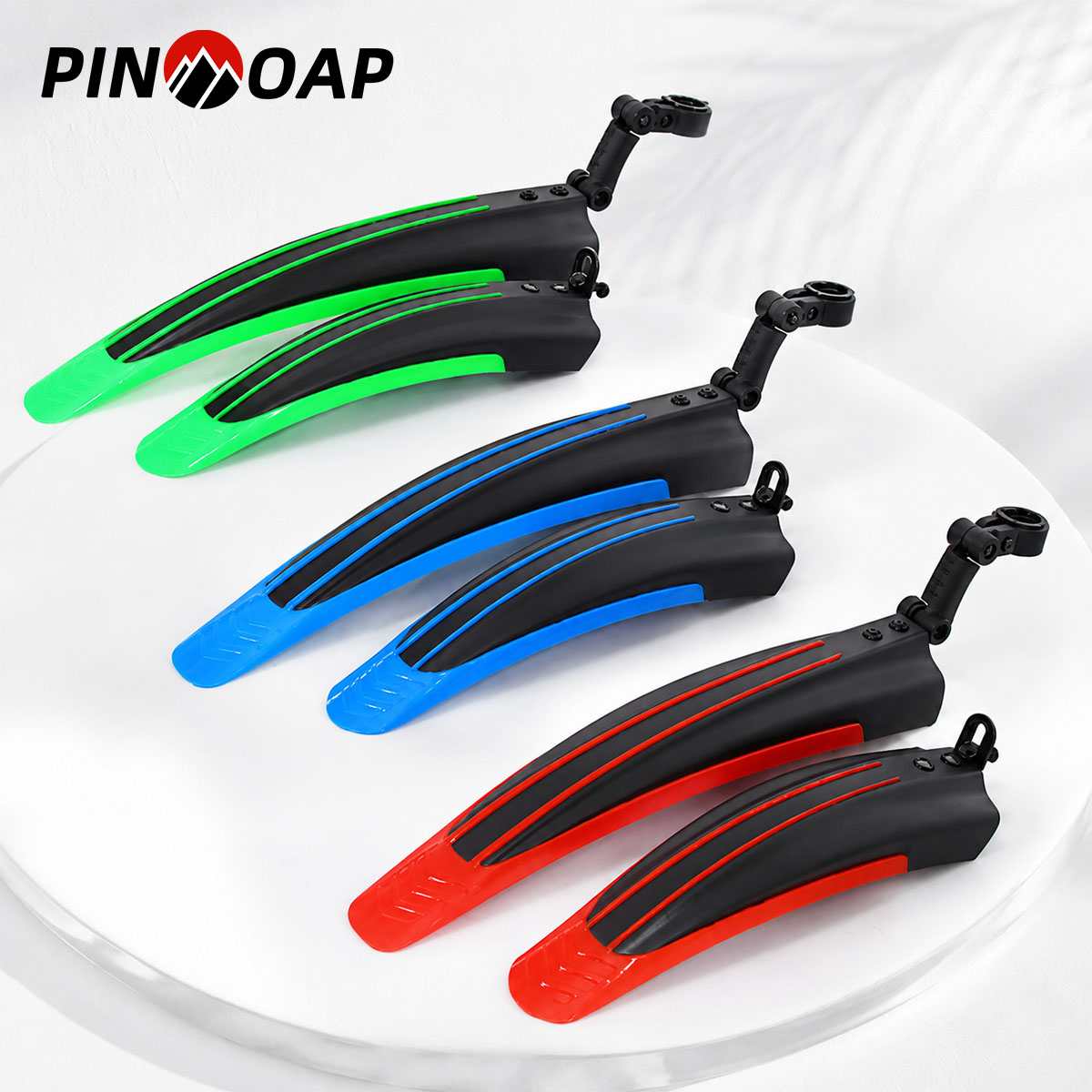 Cycling Commute In Rain - PINMOAP Guardabarros para Bicicleta de Montaña