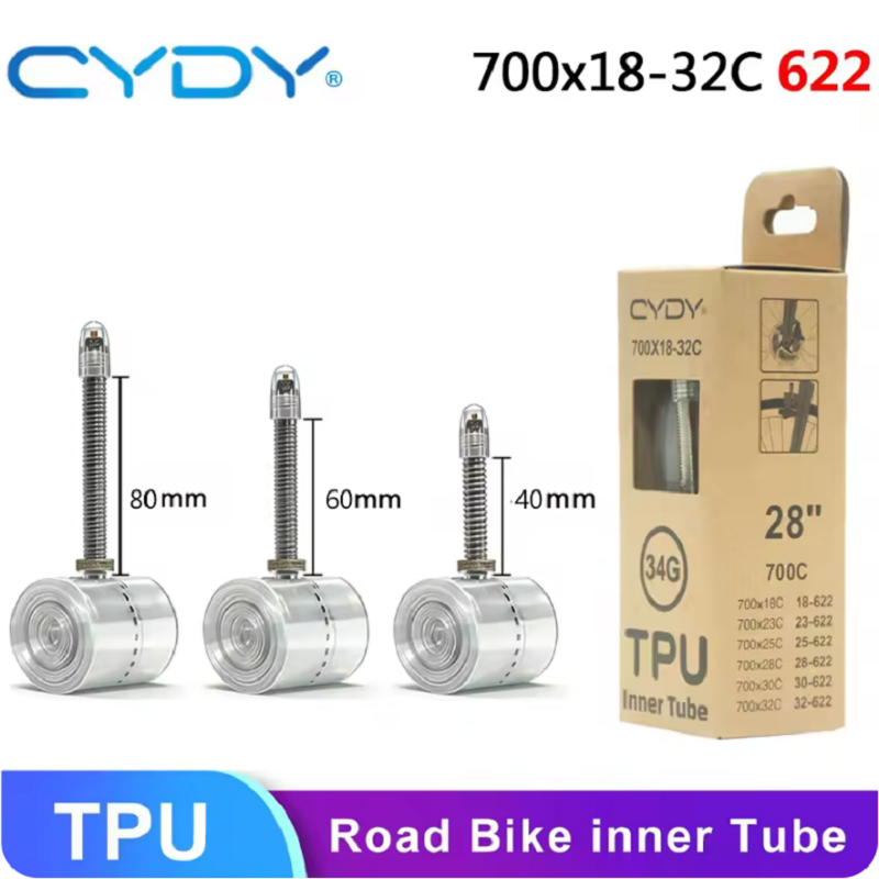 Cámara de aire de TPU CYDY par - Inner Tube 700C reseña y precio