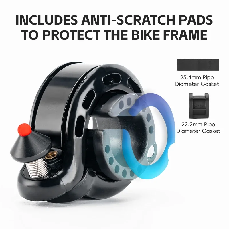 Timbre para bicicleta ROCKBROS - Bell Handlebar Ring reseña y precio