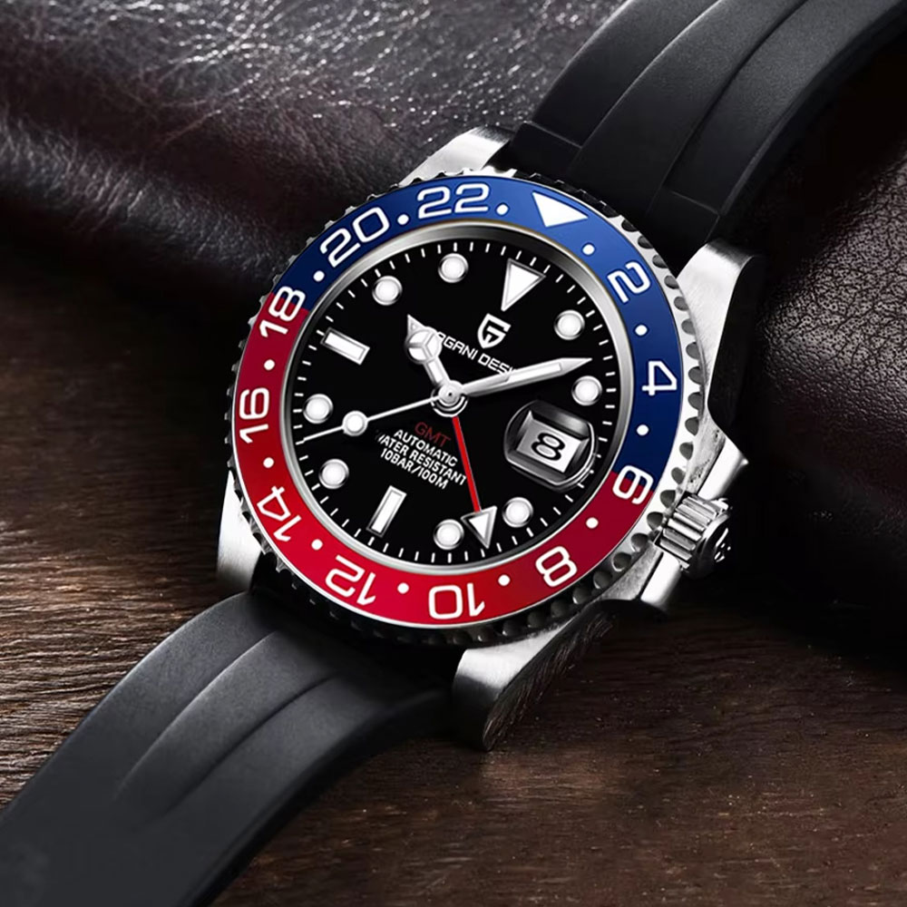 Reloj PAGANI DESIGN GMT de 40m - Cycling Zones reseña y precio