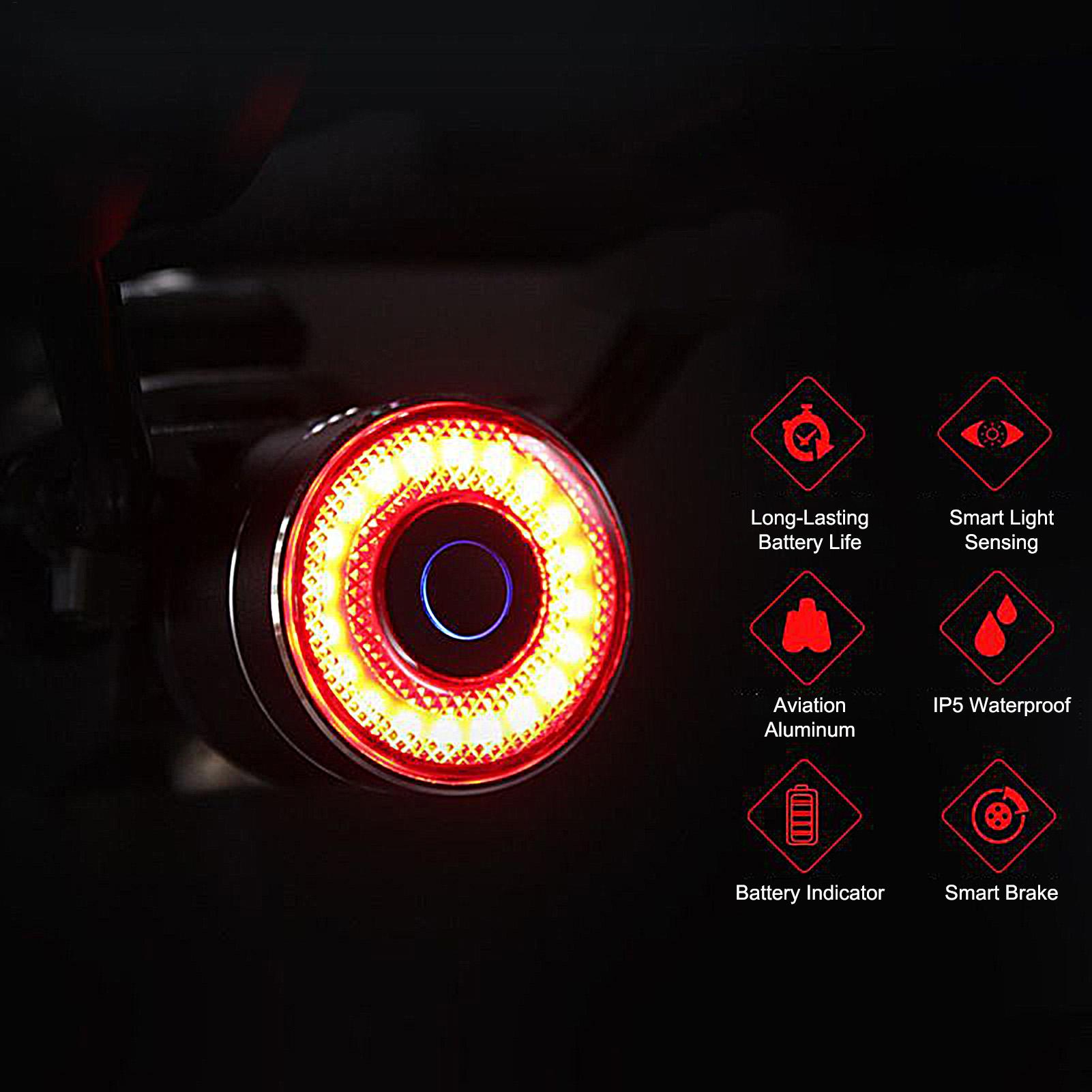 Luz de freno de bicicleta, luz - Cycling Commuter reseña y precio