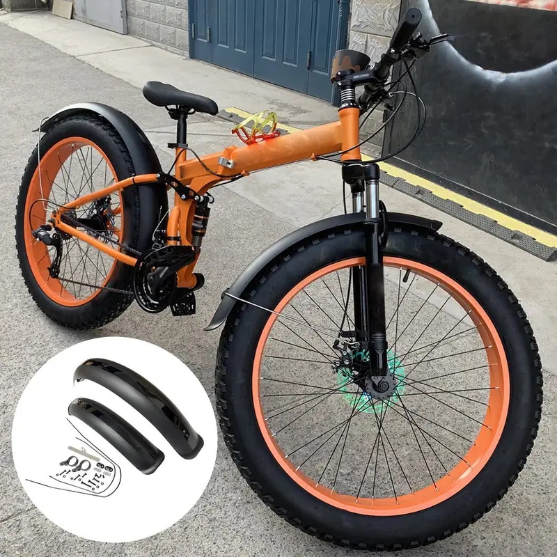 Guardabarros negros para bicic - Fender Mudguard Set reseña y precio