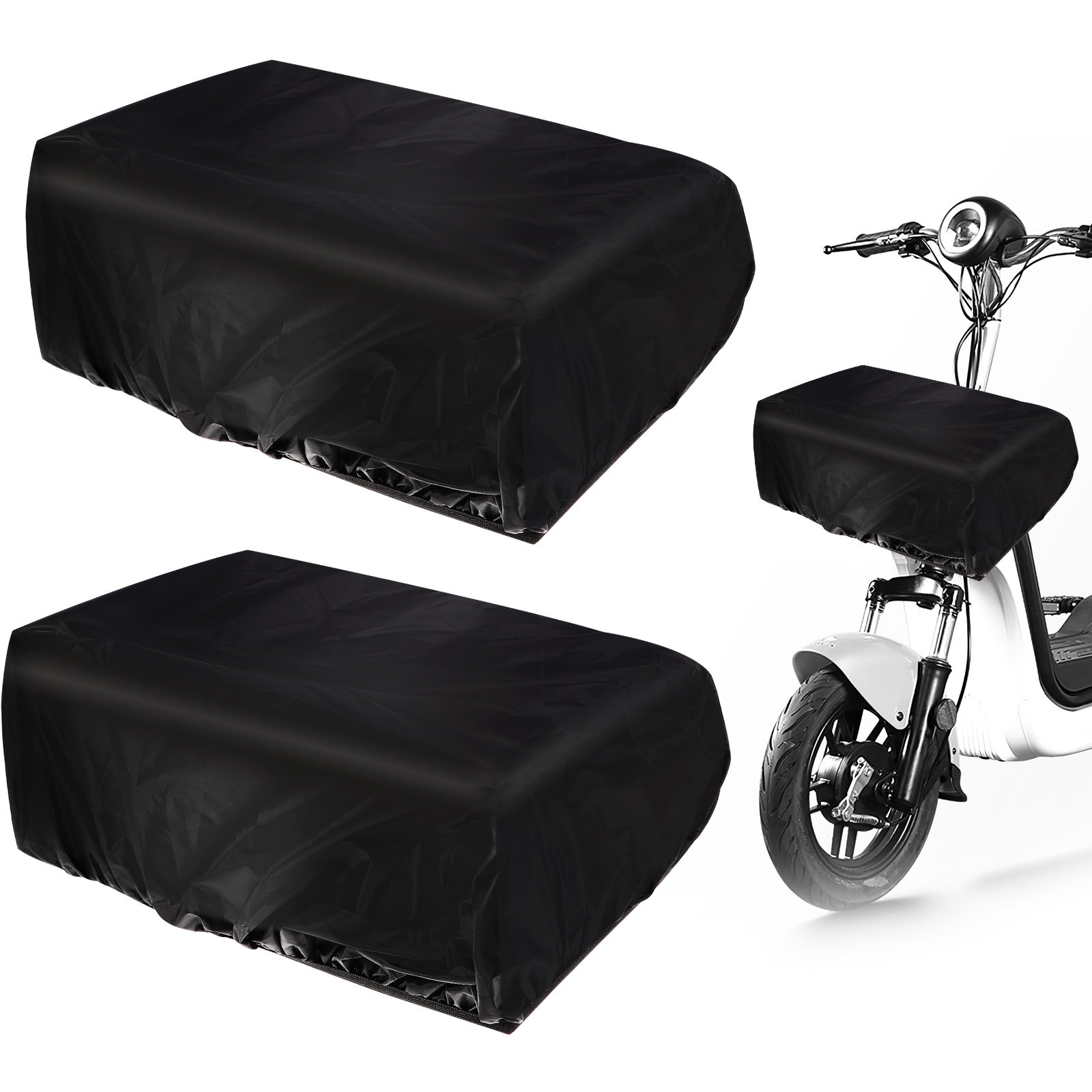 Cubierta protectora para cesta - Cycling Commute In Rain reseña y precio