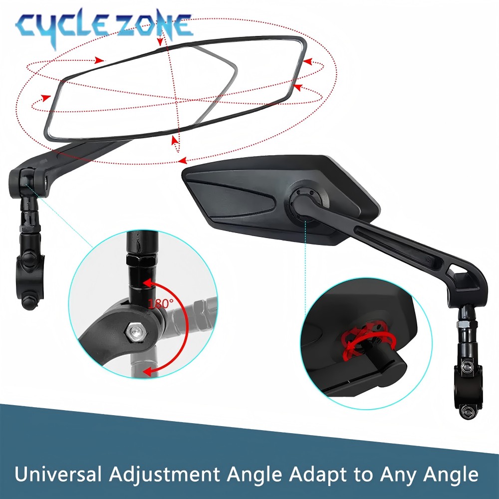 Espejo retrovisor para bicicle - Cycling Zones reseña y precio