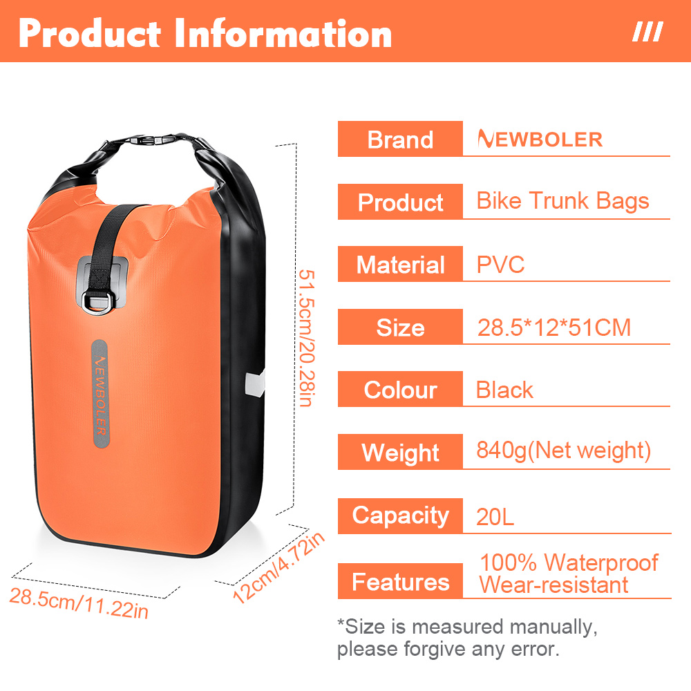 NEWBOLER 10L 20L impermeable c - Cycling Commuter Backpack Waterproof reseña y precio