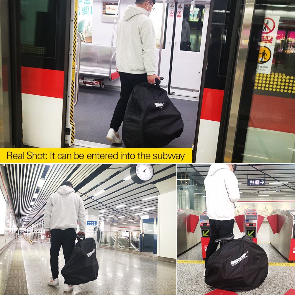 Rhinowalk-Bolsa de almacenamie - Cycling Commute Bag reseña y precio