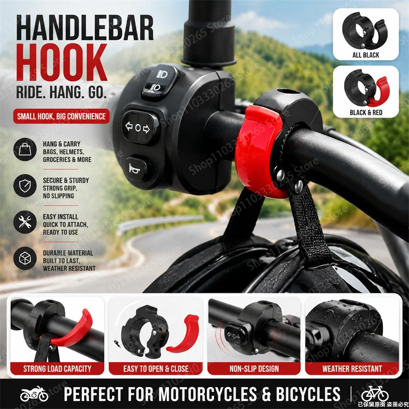 Gancho para manillar de motoci - Cycling Commute Bag reseña y precio
