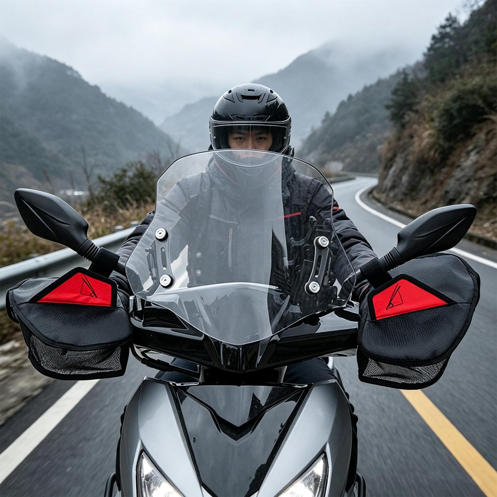 Manoplas para manillar de moto - Cycling Commute Distance reseña y precio