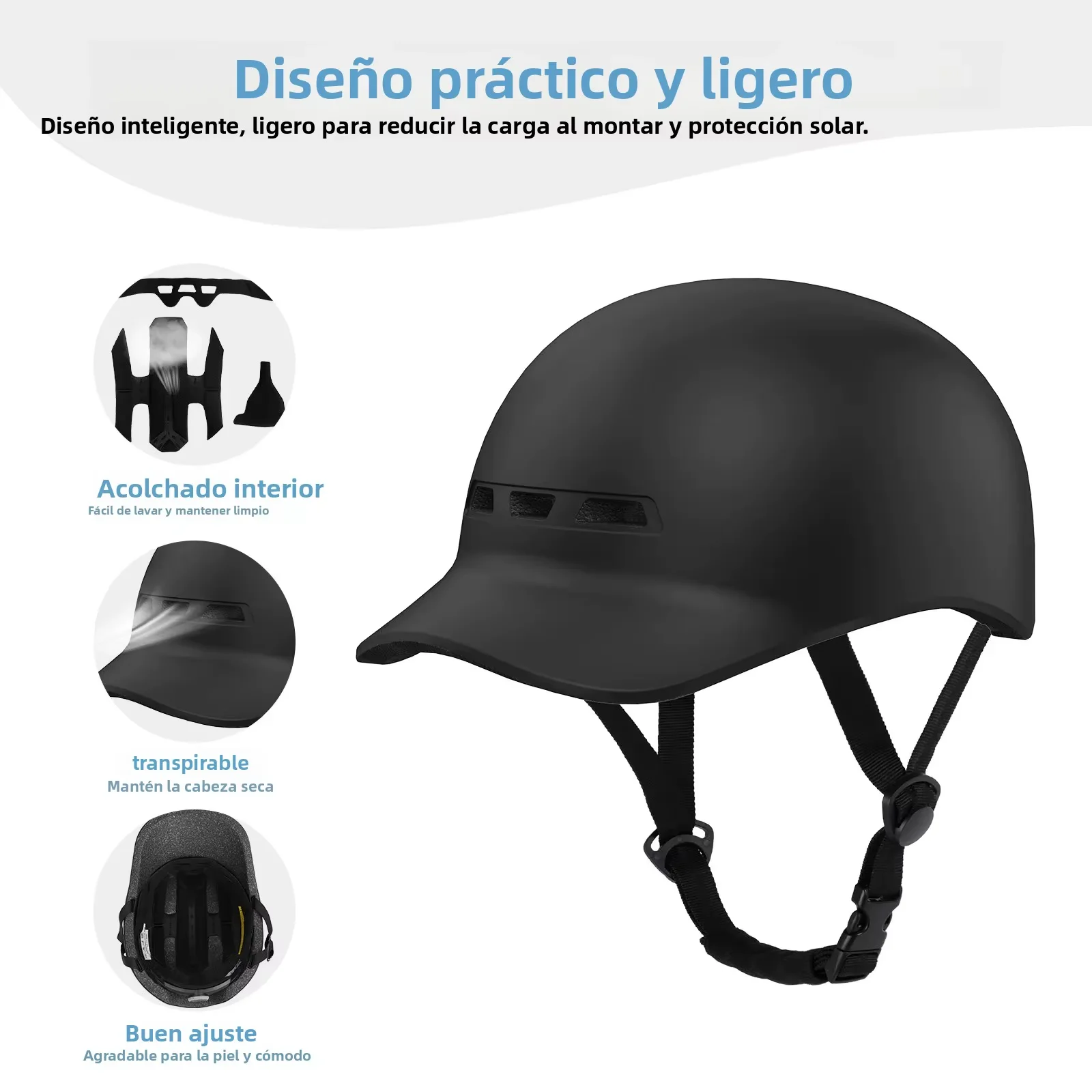Casco de bicicleta, Casco de m - Commute Cycling Helmet reseña y precio