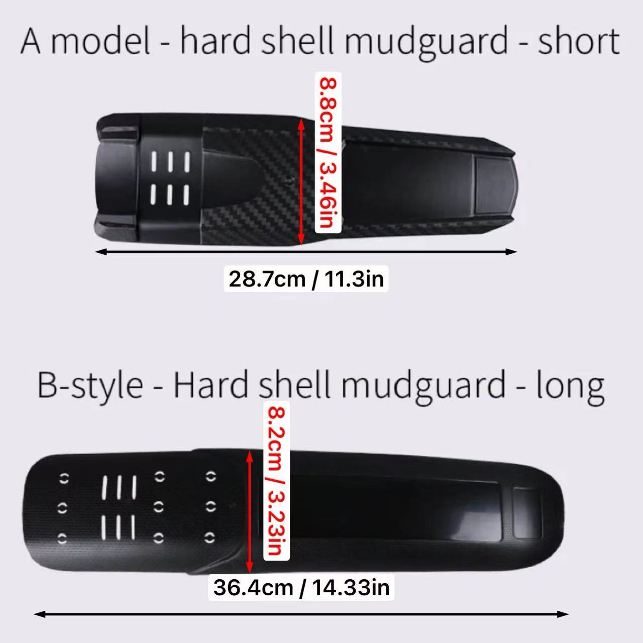 Juego de guardabarros para bic - Fender Mudguard Set reseña y precio