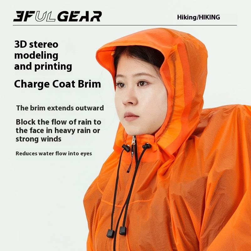 Chubasquero con cremallera 3F  - Cycling Rain Jacket Commute reseña y precio