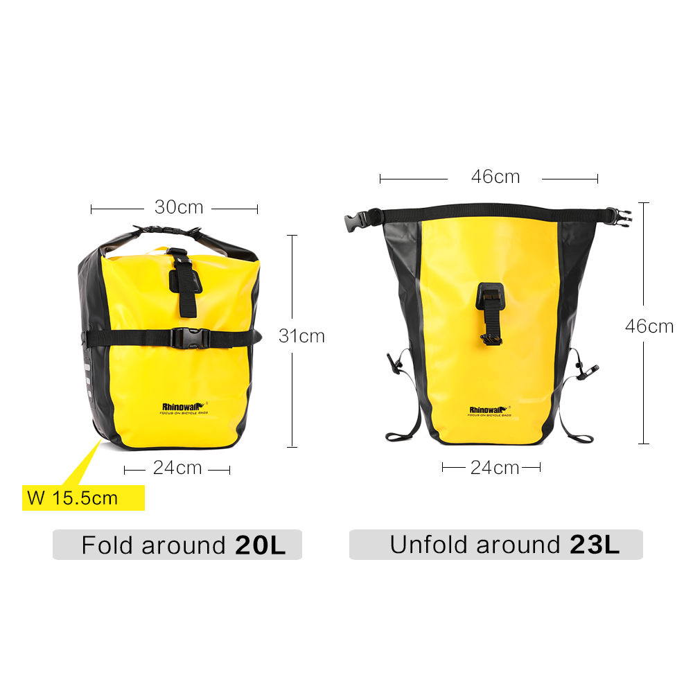 Bolsa de alforjas para bicicle - Cycling Commuter Backpack Waterproof reseña y precio