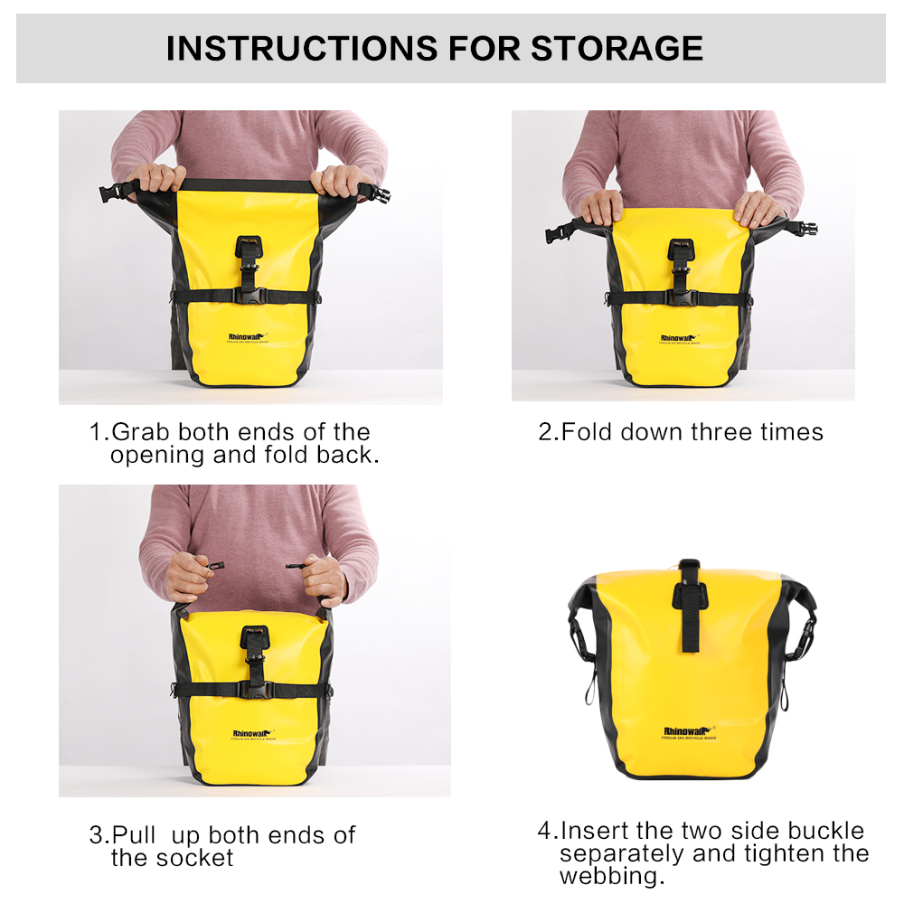 Bolsa de alforjas para bicicle - Cycling Commuter Backpack Waterproof reseña y precio