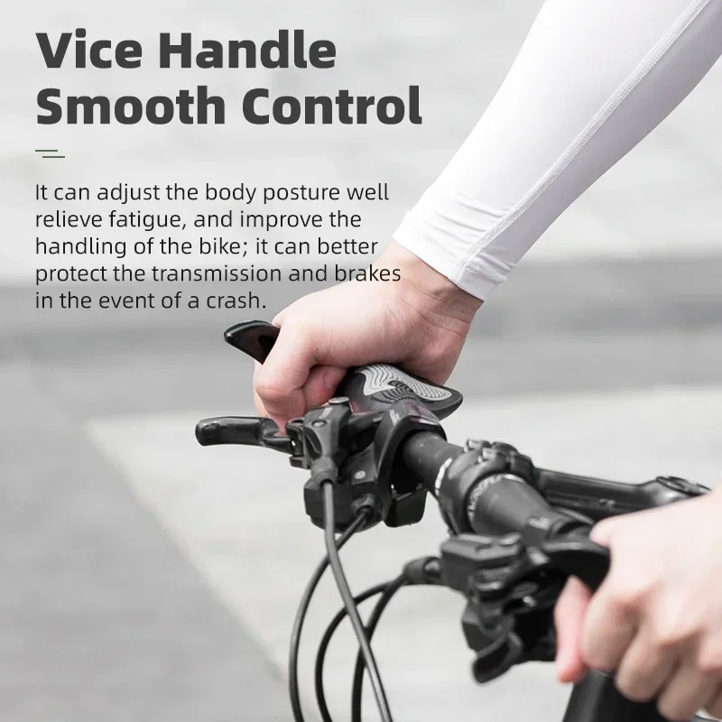ROCKBROS-empuñaduras de goma a - Commuter Bike Lock reseña y precio