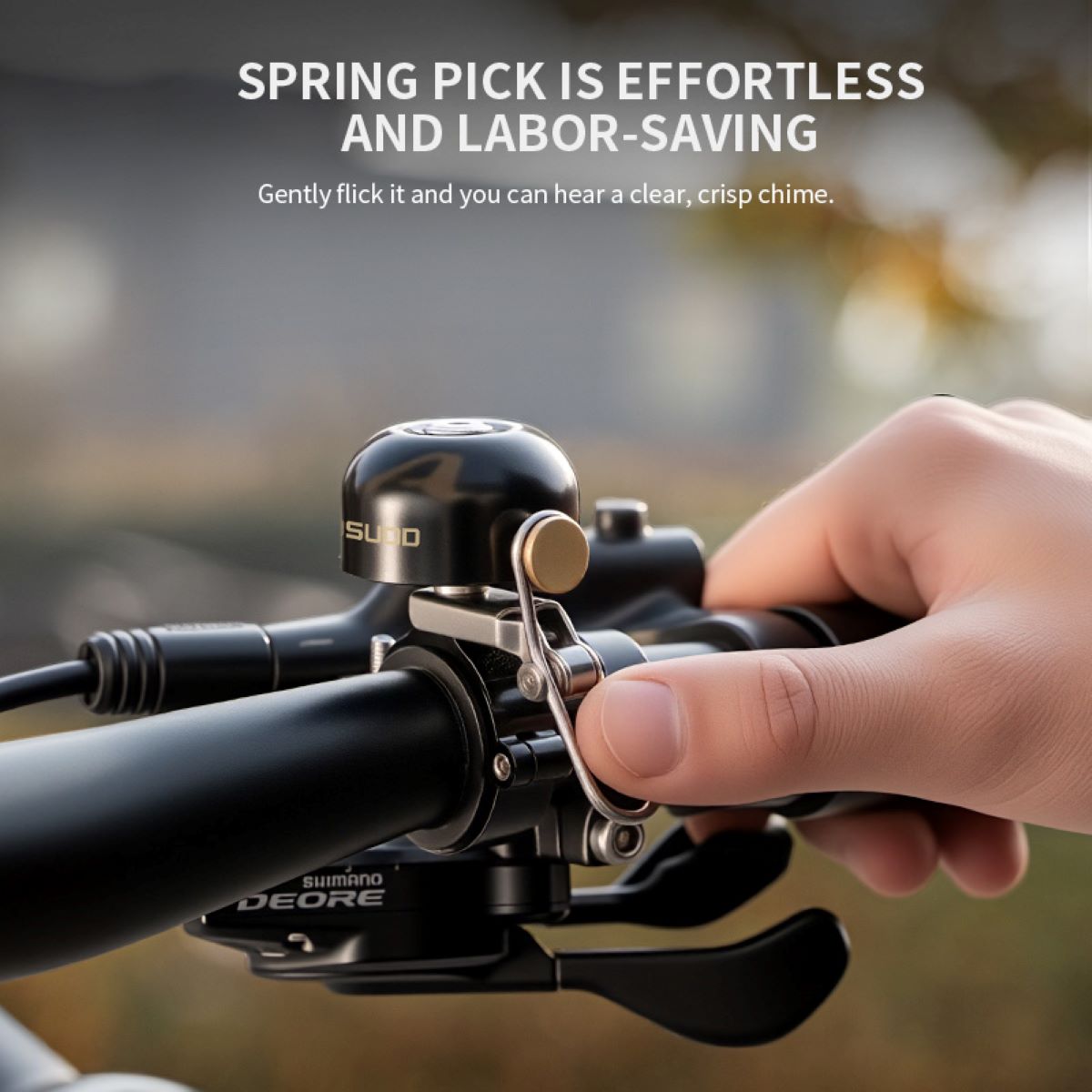 TOSUOD Campana de Bicicleta Re - Bell Handlebar Ring reseña y precio