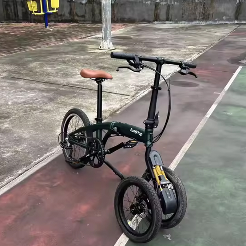 Bicicleta plegable de doble ru - Commuting With Bike reseña y precio