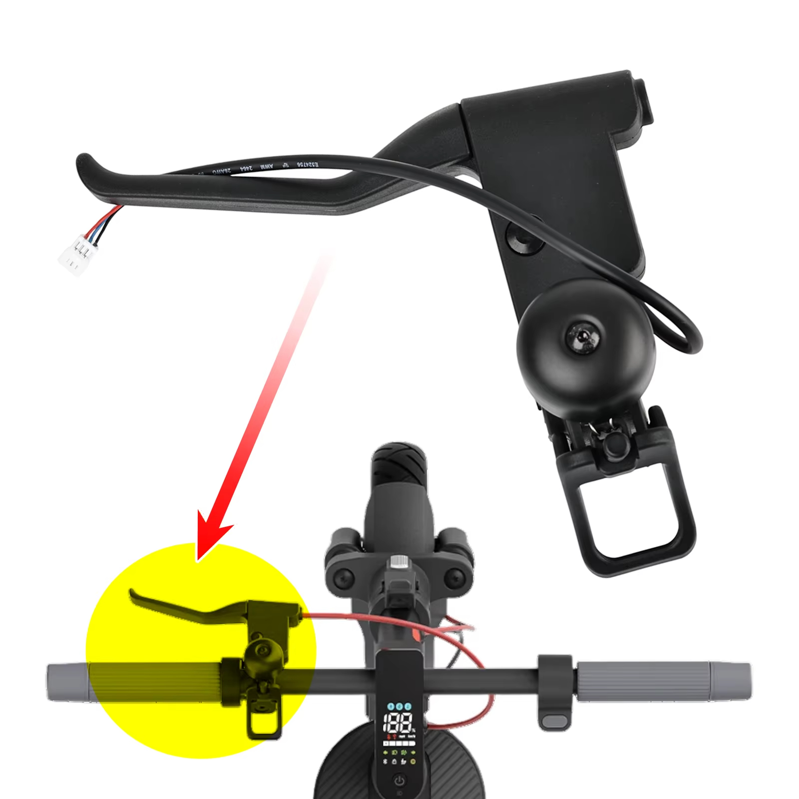 Palanca de freno para patinete - Bell Handlebar Ring reseña y precio