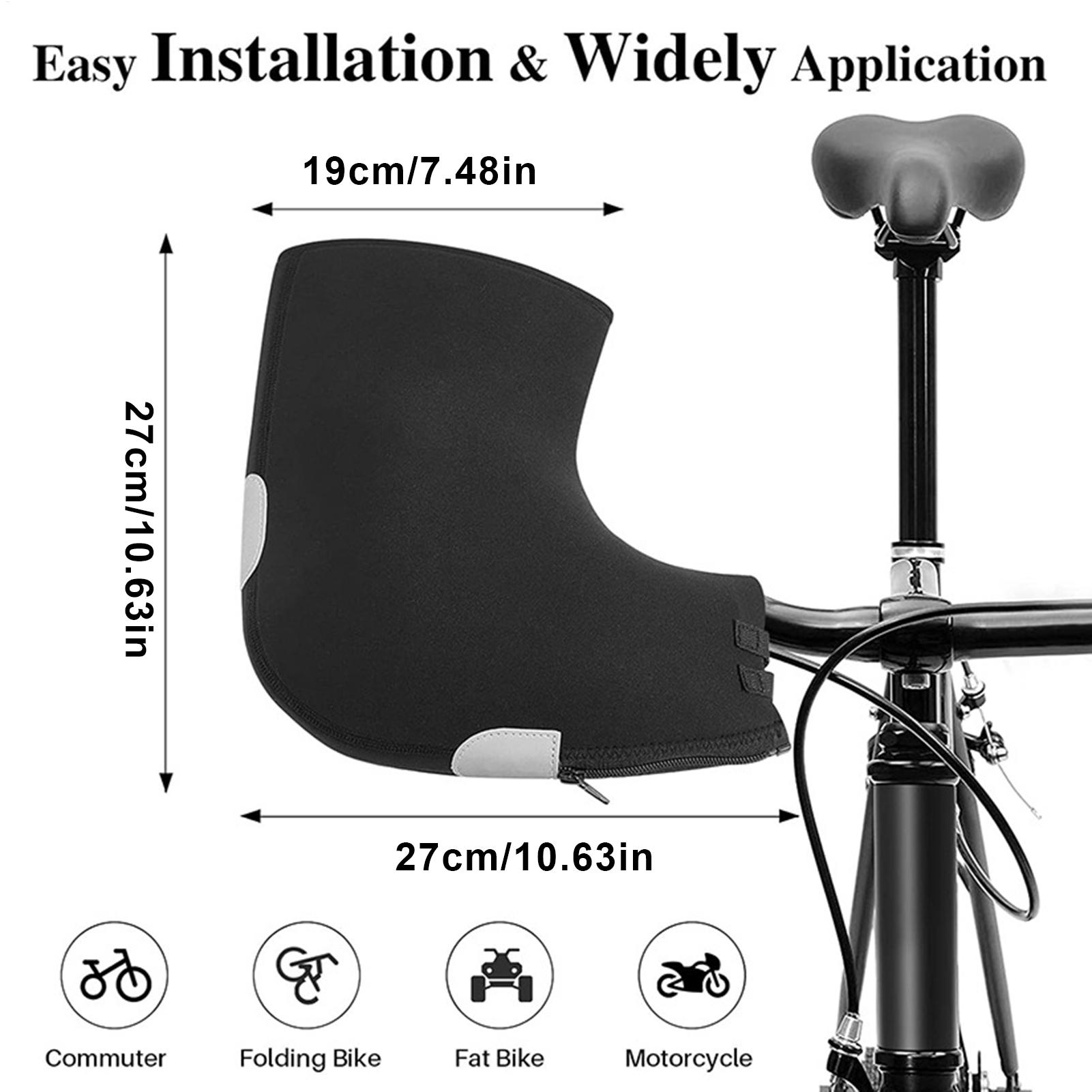 Manoplas para manillar de bici - Waterproof Cycling Commute reseña y precio