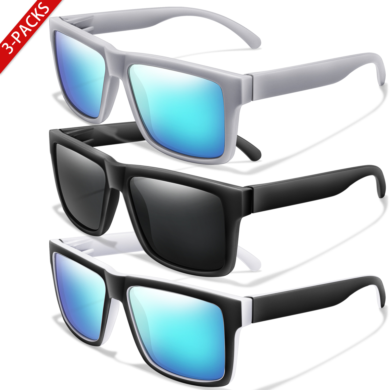 3 gafas de sol polarizadas cua - Cycling Zones reseña y precio