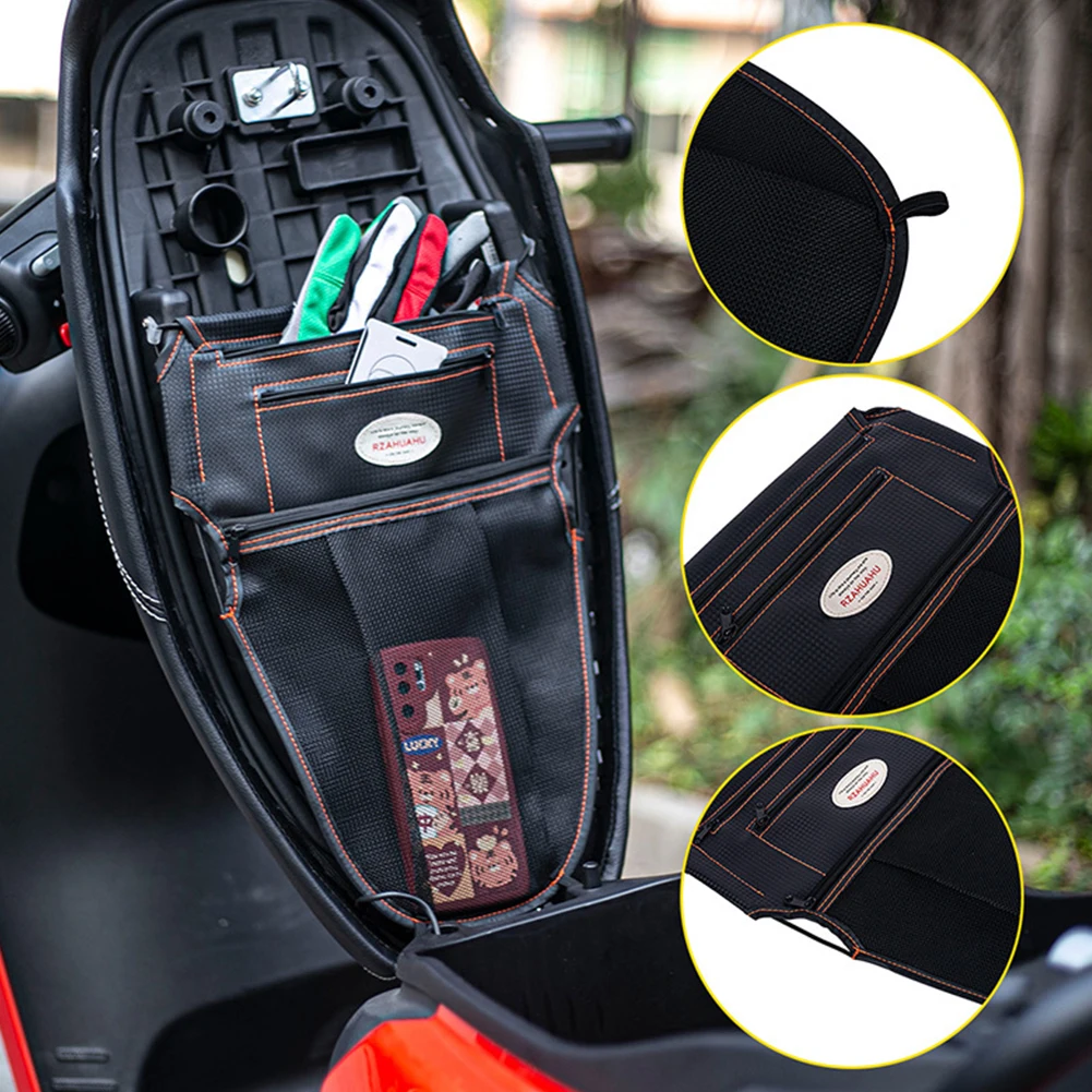 RZAHUAHU bolsa organizadora de - Saddle Bag Under Seat reseña y precio