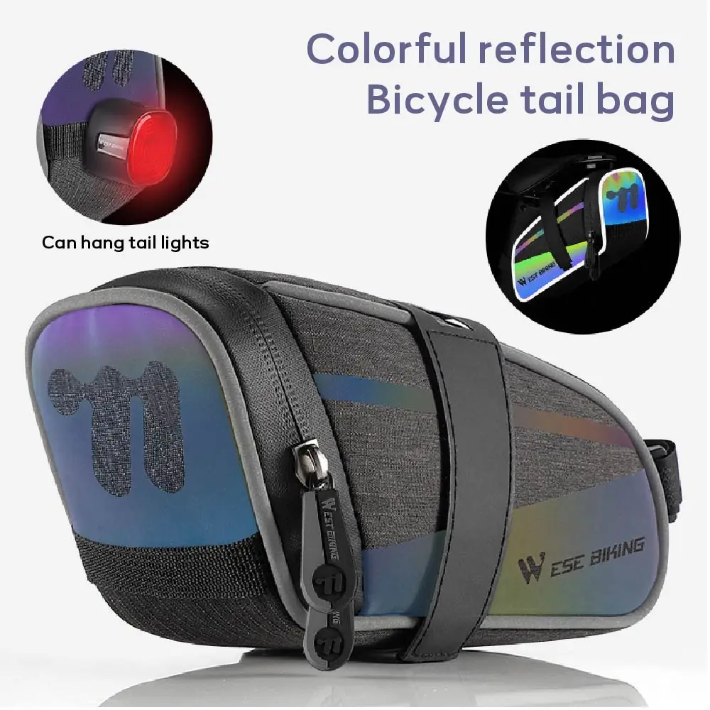 Alforja de bicicleta, bolsa pe - Saddle Bag Under Seat reseña y precio