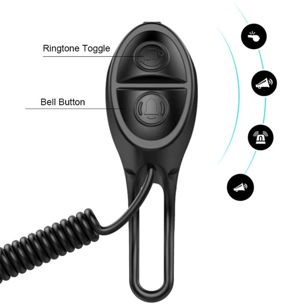 Timbre eléctrico para biciclet - Bell Handlebar Ring reseña y precio