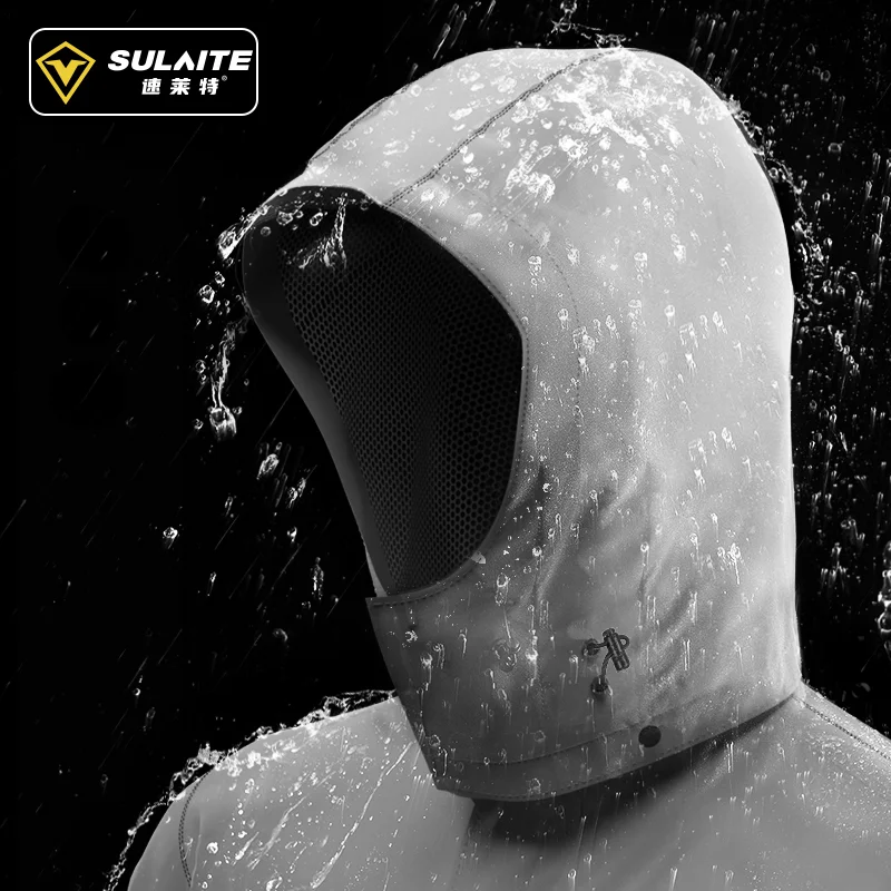 SULAITE-chubasquero para motoc - Cycling Rain Jacket Commute reseña y precio