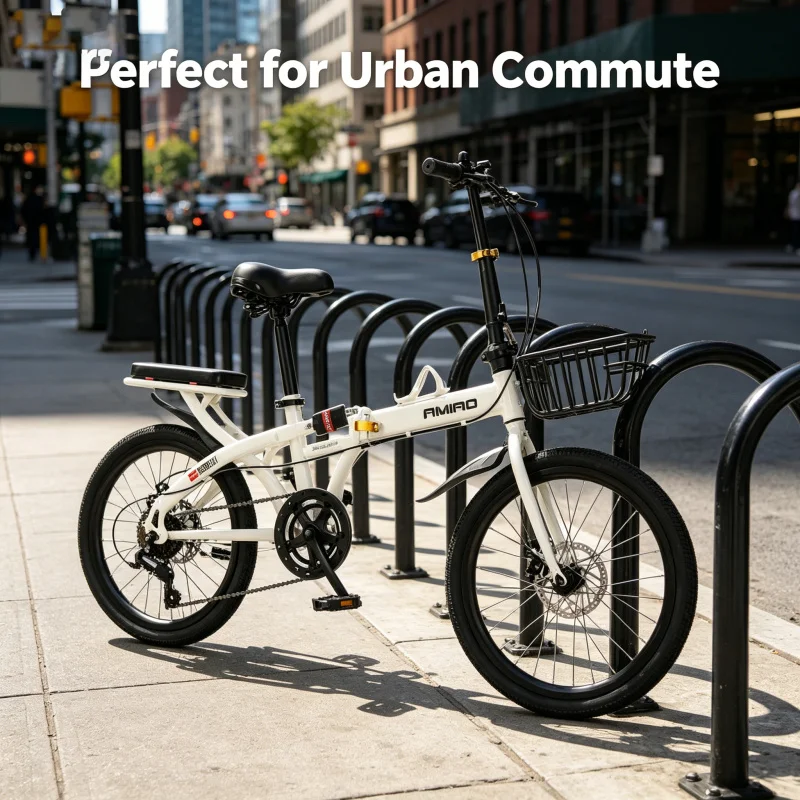 Bicicleta Plegable de 20 Pulga - Commuting With Bike reseña y precio