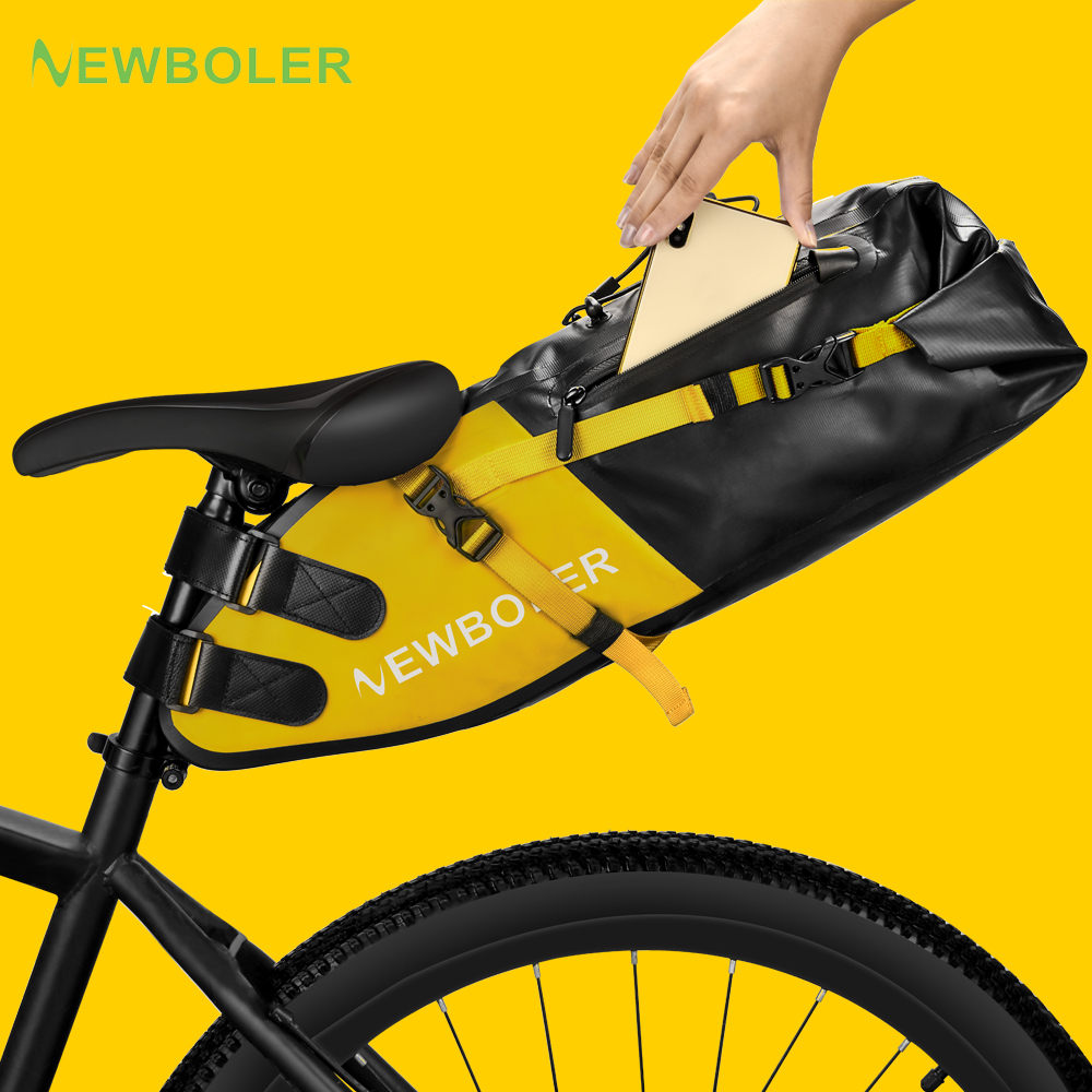 NEWBOLER-bolsa para bicicleta  - Cycling Commuter Backpack Waterproof reseña y precio