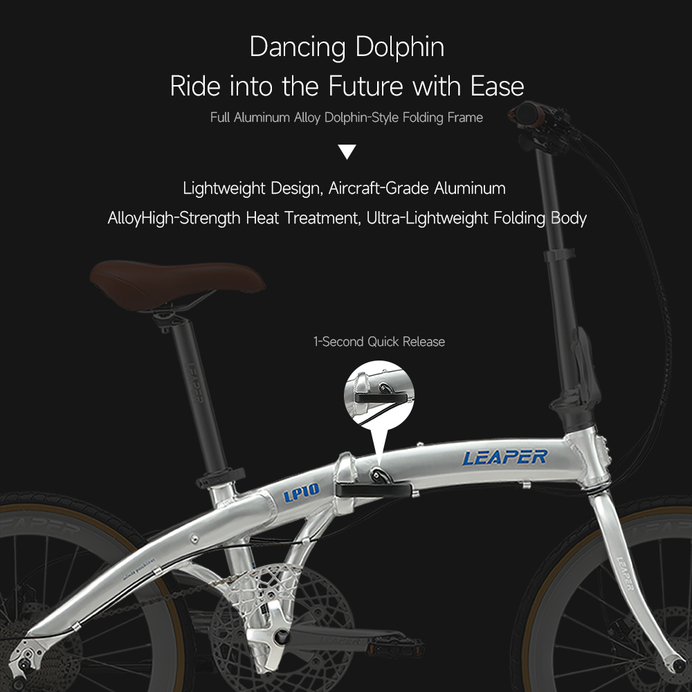 Bicicleta Plegable de Cuero Ma - Commuting With Bike reseña y precio